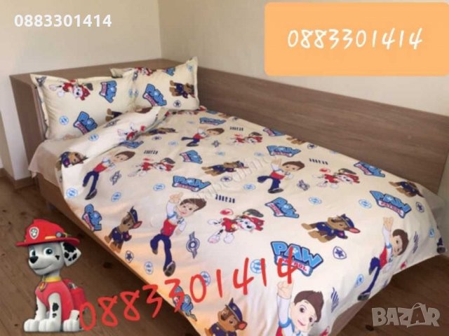 Пес Патрул Туити Спално бельо Чаршафи Завивки , снимка 3 - Спално бельо и завивки - 31334065