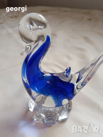 стъклена патица Murano   11/2