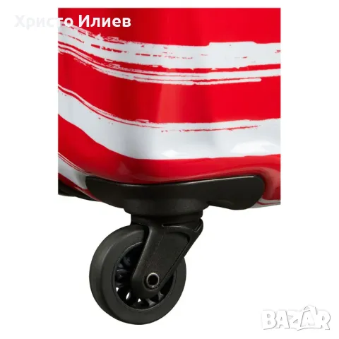 Твърд куфар Спинер American Tourister на 4 колела Disney 55 см ръчен багаж Minnie Mouse, снимка 9 - Куфари - 50313806