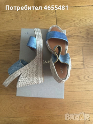 Кожени сандали Casteller, снимка 3 - Сандали - 54109932