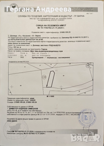 Продавам имот село Долище 23000 €, снимка 4 - Парцели - 52497200