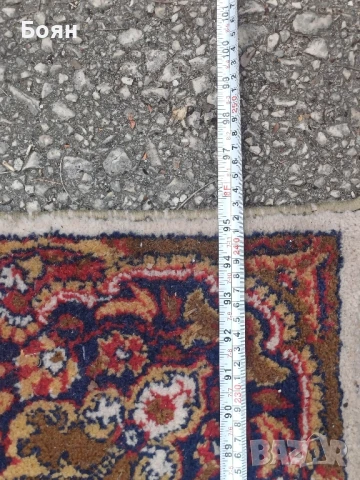 Персийски вълнен килим, снимка 4 - Килими - 51044656