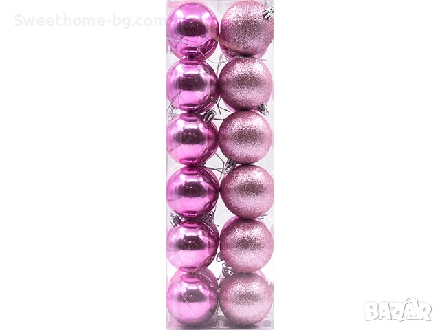 Коледни топки 24бр