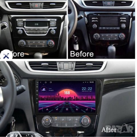 Мултимедия, Двоен дин за Nissan X-TRAIL, Nissan Qashqai, Андроид, навигация, плеър Android, XTRAIL, снимка 3 - Аксесоари и консумативи - 44498407