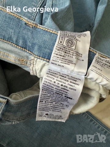 Оригинални дамски дънки Levi’s еластични, снимка 11 - Дънки - 54281749