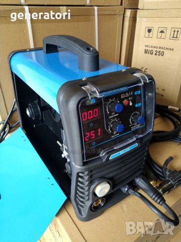 2в1 250 Ампера- Електрожен + Телоподаващо MAX PROFESSIONAL - Телоподаващ Апарат, снимка 2 - Други машини и части - 25817451