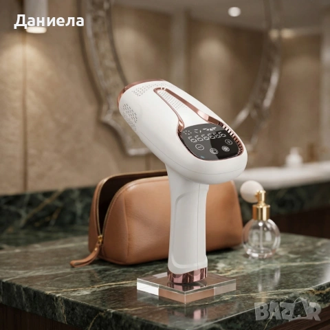 IPL Лазерен Епилатор с Технология Лед, IPL технология, 9 нива на интензитет