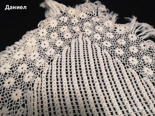 Плетен шал, снимка 2 - Антикварни и старинни предмети - 39148012