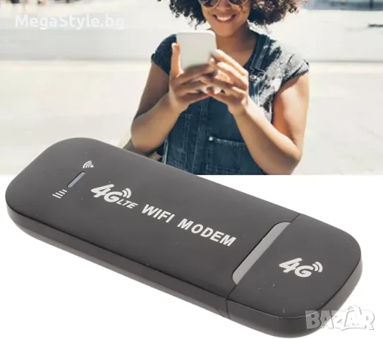 150Mbps 4G WiFi рутер със слот за SIM карта, поддръжка на 10 устройства, за офис, пътуване, дом , снимка 5 - Рутери - 55747680