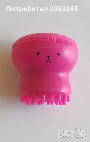 Силиконова четка за почистване и масаж на лицето