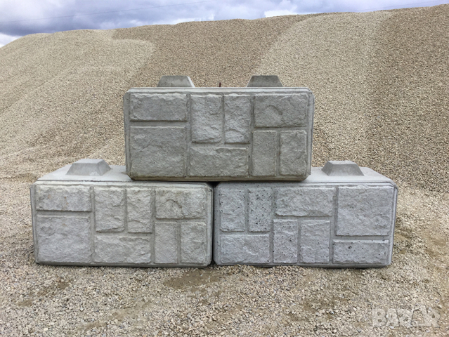 бетонен БЛОК за зидане на Подпорни стени и Основи "LEGO Мини".. Плътни Стомано-бетонни блокове ЛЕГО, снимка 9 - Други - 42060823