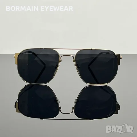 Слънчеви очила Bormain Belvedere Gold Aviator нови, поляризация UV400, снимка 5 - Слънчеви и диоптрични очила - 56208725