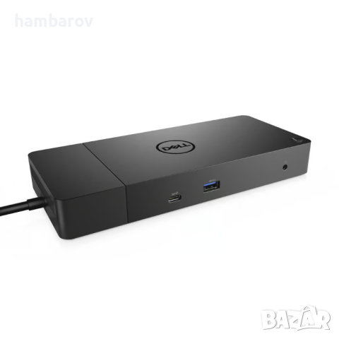 Докинг станция Dell WD19 (K20A)със 130W/180W захранване и USB-C кабел, снимка 2 - Лаптоп аксесоари - 44513006