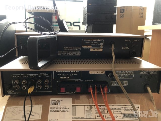 MARANTZ PM-350 PM-310F, снимка 5 - Ресийвъри, усилватели, смесителни пултове - 42365509