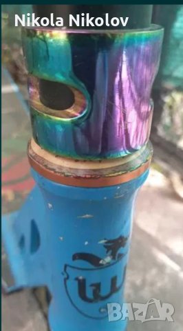 Custom тротинетка за трикове , снимка 12 - Велосипеди - 40440577