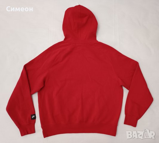 Nike AIR Fleece Hoodie оригинално горнище M Найк памук спорт суичър, снимка 6 - Спортни дрехи, екипи - 40785046