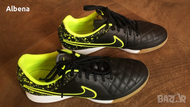 NIKE TIEMPO Размер EUR 42 / UK 7,5 обувки за футбол в зала естествена кожа 45-13-S, снимка 4 - Спортни обувки - 40028453