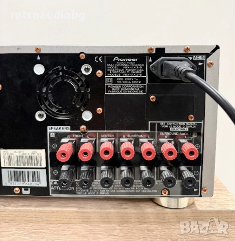 🔊Аудио - видео ресивър - усилвател Pioneer VSX-AX 3 - 7.1🔊, снимка 9 - Ресийвъри, усилватели, смесителни пултове - 49563207