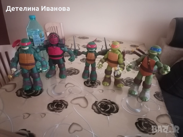 Фигури на костенурките нинджа , снимка 2 - Фигурки - 52592535