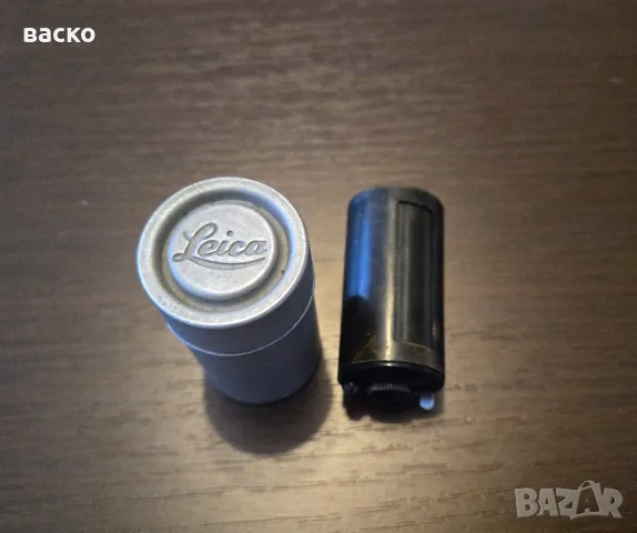 Leitz Leica Filca Z Canister, месингова касета, презареждаема, 35 мм филмова касета за фотоапарат, снимка 5 - Фотоапарати - 56144062