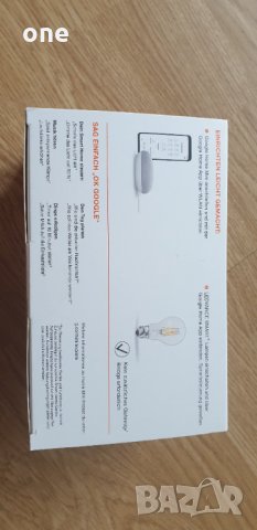 Нов Google Home mini + Ledvance filament смарт комплект, снимка 3 - Bluetooth тонколони - 33957546