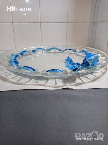 поднос/фруктиера стъклена 292, снимка 3 - Аксесоари за кухня - 40094996