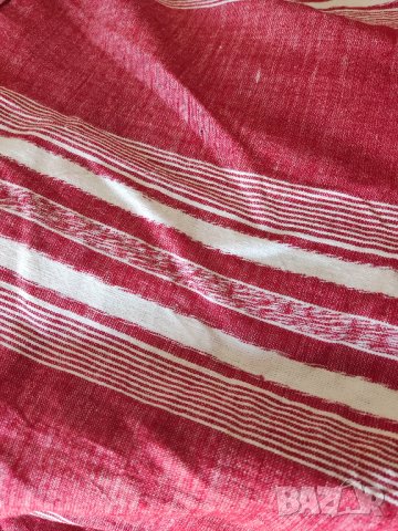 автентичен памучен  Кенар домашно тъкано памучно платно носия риза покривка , снимка 3 - Колекции - 27506146