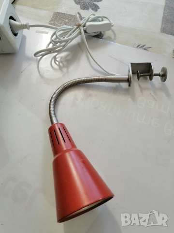 Работна лампа IKEA Kvart, снимка 4 - Настолни лампи - 52677487