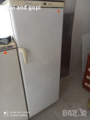 Фризер вертикален за магазин или заведение тръбен Electrolux , снимка 2 - Фризери - 53942506