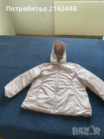 Продавам дамско яке с две лица и с качулка , снимка 6 - Якета - 56002819