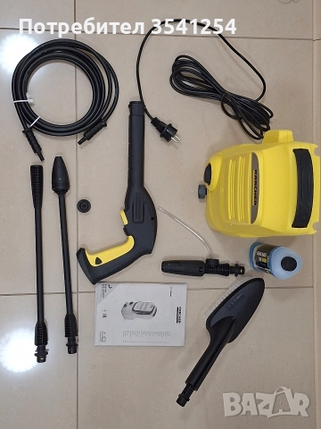 Водоструйка Керхер, снимка 2 - Парочистачки и Водоструйки - 52788728