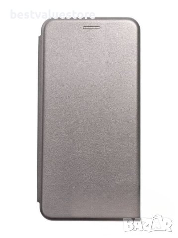 Самсунг Галакси Ес24 Плюс Калъф Тефтер Сив / Samsung Galaxy S24 Plus Book Elegance Grey Case