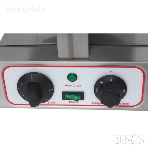 Професионален гофретник за белгийски гофрети с въртяща се глава – Rotary Waffle, снимка 4 - Обзавеждане за заведение - 52509092