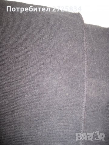 Дълъг шал, акрил, черно, H&M, снимка 3 - Шалове - 29292384