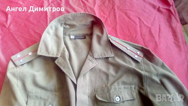 Лятна соц риза младши лейтенант нова, снимка 6 - Антикварни и старинни предмети - 36785591