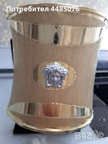 ЗЛАТНА ДАМСКА ГРИВНА ВЕРСАЧЕ БЕЛЕЗНИК  14.К.