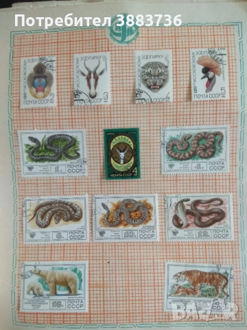 Колекция съветски пощенски марки 80 бр, снимка 7 - Филателия - 52721558