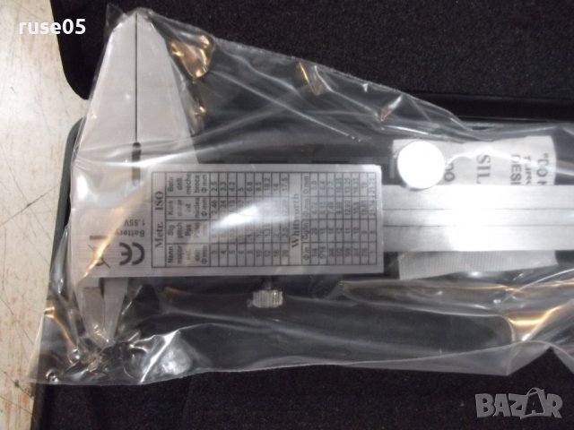 Шублер "topmaster" дигитален 150 х 0,02 мм нов, снимка 7 - Шублери - 36633391