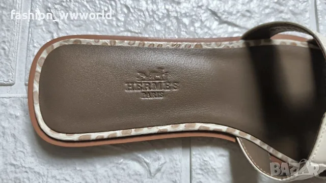 дамски чехли Hermès реплика 37/38, снимка 6 - Чехли - 55931901