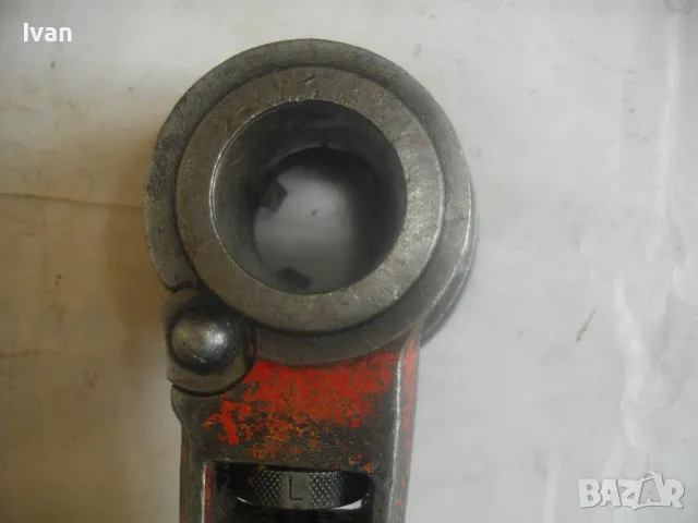 РЕЗБОНАРЕЗНА ТРЕСЧОТКА ВИНТОНАРЕЗКА CENTRAL С ПОСТАВЕНА РЕЗБОНАРЕЗНА ГЛАВА 1" ЗА РЕЗБИ НА ТРЪБИ, снимка 16 - Други инструменти - 50305505