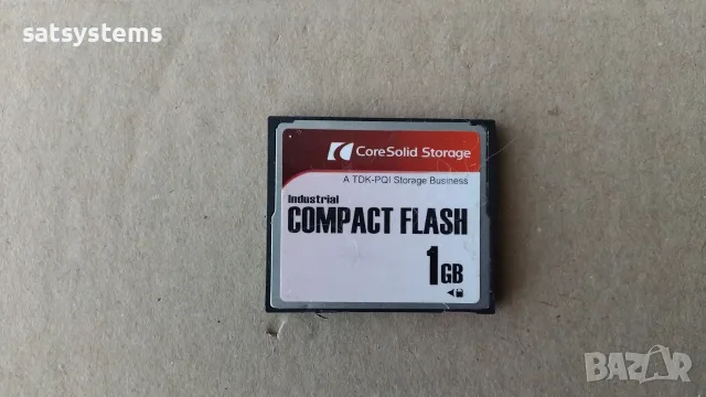TDK/PQI 1GB CoreSolid Storage Industrial CompactFlash (CF), снимка 5 - Други - 56455928