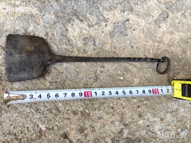 Стара ръчно кована огрибка, снимка 2 - Антикварни и старинни предмети - 51729560