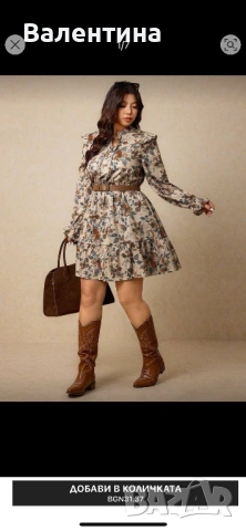 Рокли големи размери - Макси , снимка 2 - Рокли - 53012177