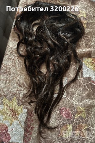 Продавам употребявани екстеншъни от 100% истинска  индийска коса на треса , снимка 3 - Аксесоари за коса - 44404980