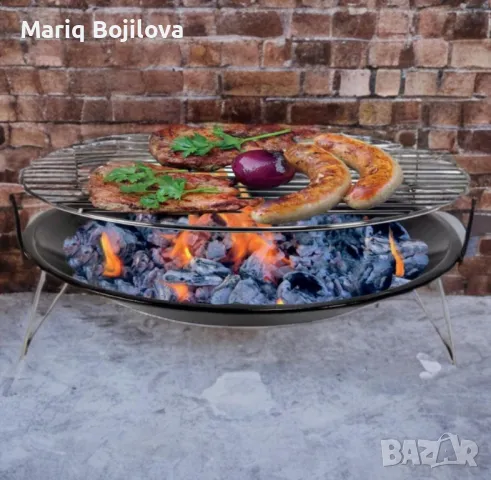 Градинско барбекю на дървени въглища LAMARQUE LBQ-SR14, снимка 1