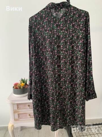 Дамска риза/рокля в 2ХЛ, снимка 4 - Рокли - 44178878