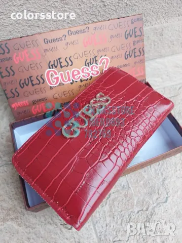 Червено портмоне Guess кодSG5HA, снимка 2 - Портфейли, портмонета - 41771019