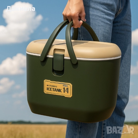 Професионална Хладилна кутия Military Green - Komax, снимка 11 - Други - 51733849