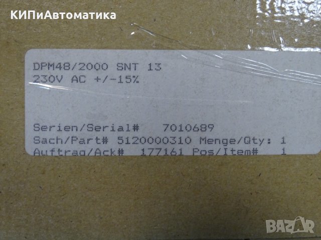 дигитален панел GMW DPM48/2000 Operating Manual Digital Panel Meter, снимка 6 - Резервни части за машини - 35136062