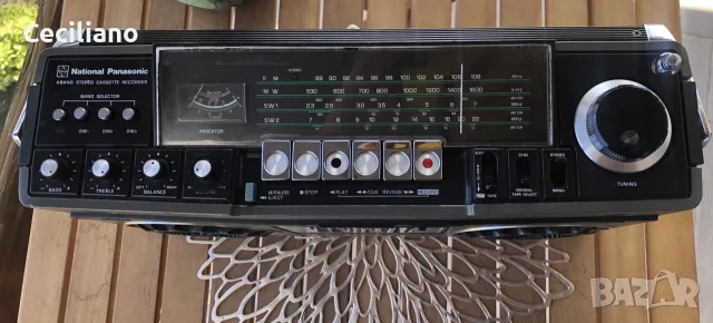 радиокасетофон National Panasonic RX-466, снимка 3 - Радиокасетофони, транзистори - 56344632